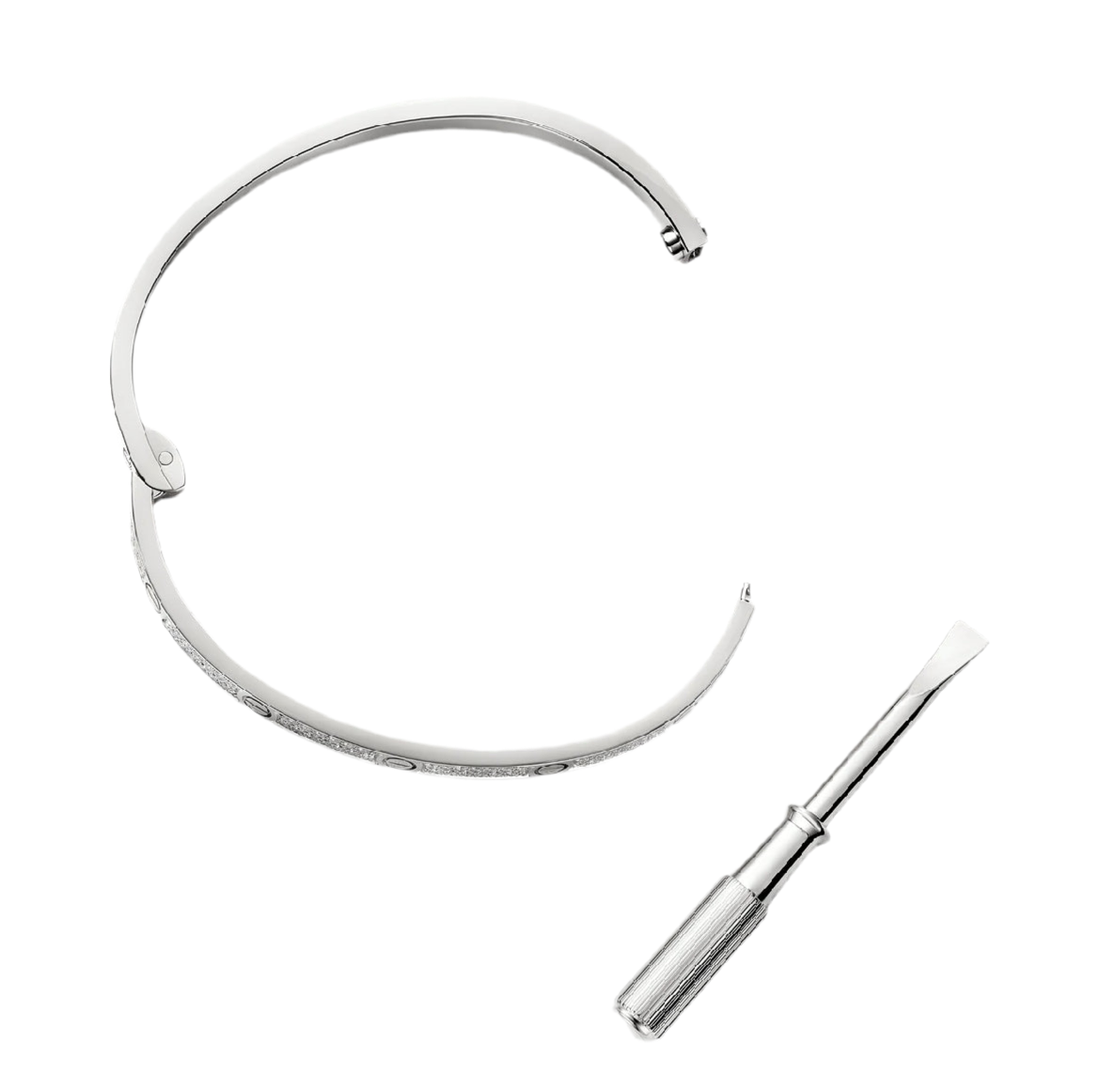 14ct White Gold Golden Dreams/Small