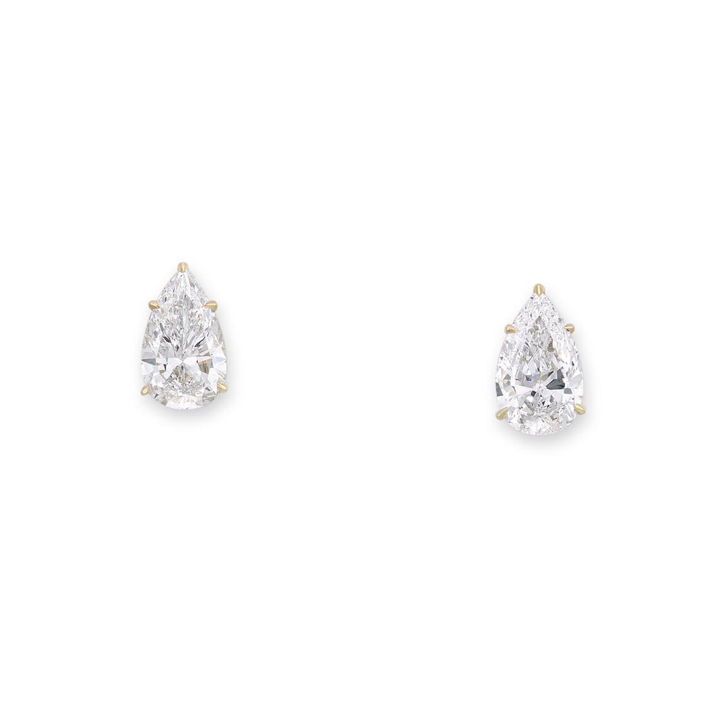 14ct Yellow Gold Pearl Stud Earring
