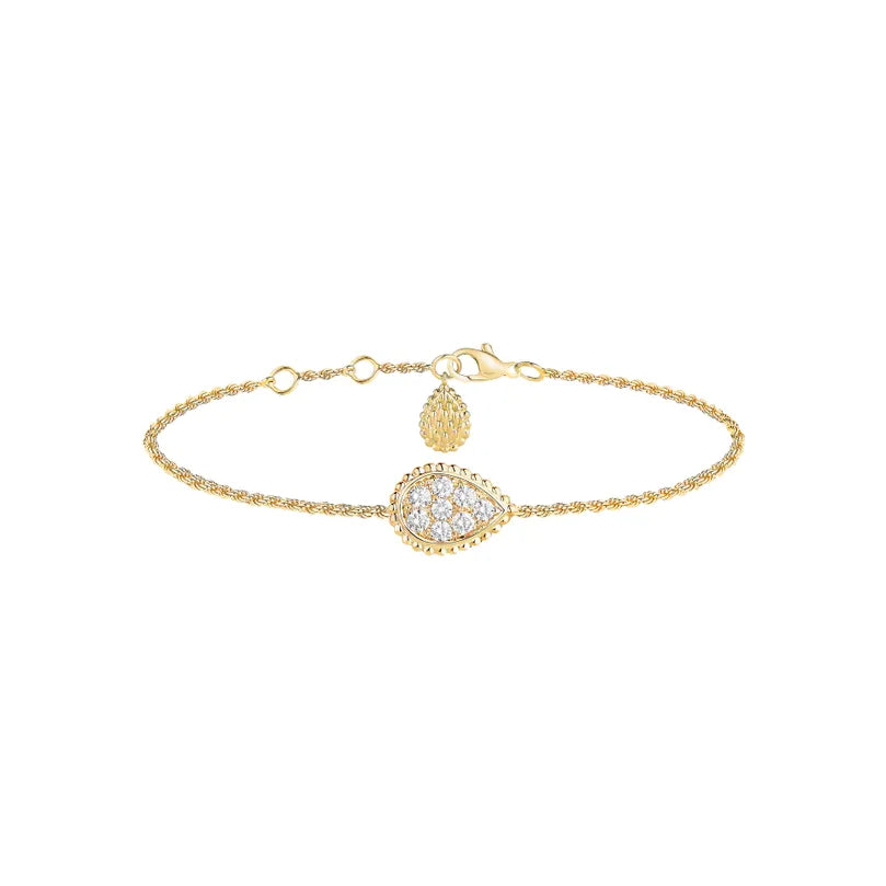 14ct Pearl Chain Bracelet
