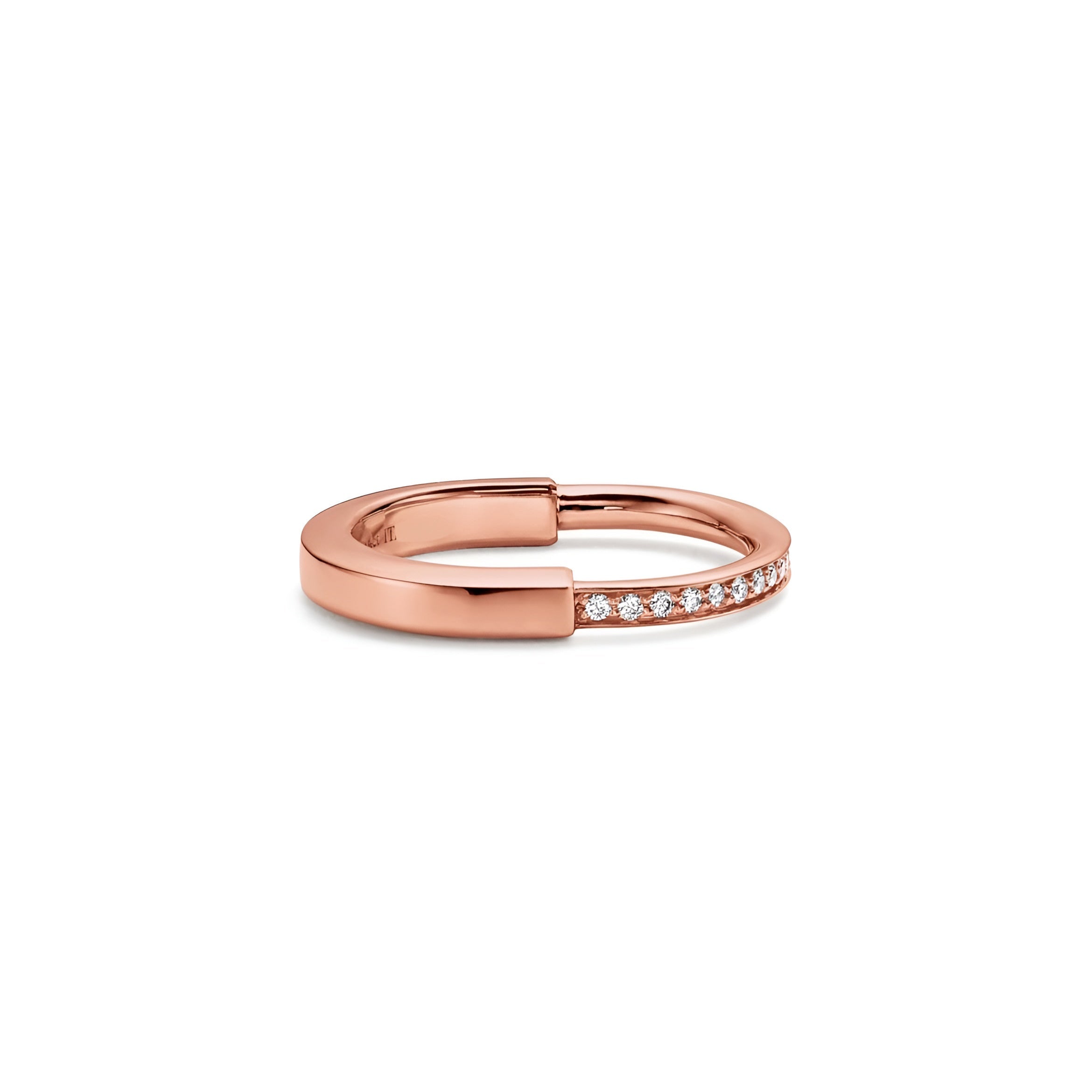 14ct Gold Lock Ring