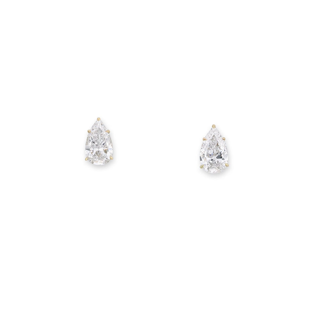 14ct Yellow Gold Pearl Stud Earring