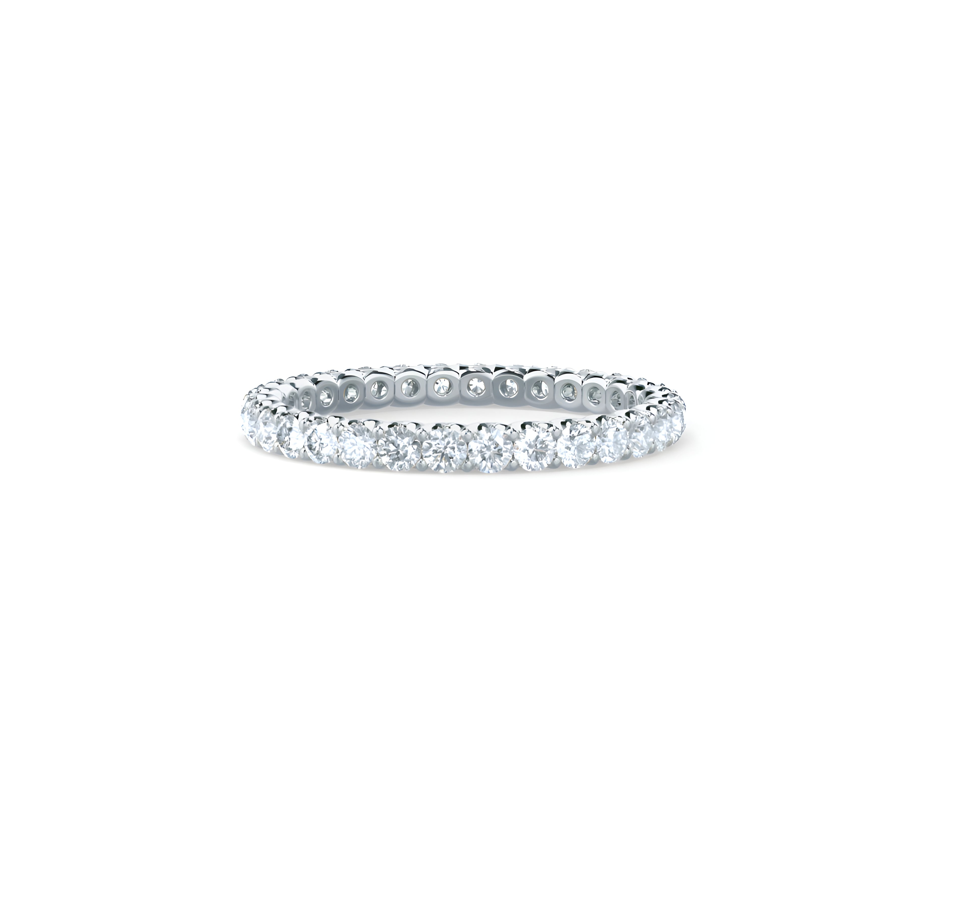 14ct Gold Moissanite Ring